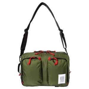 Topo Designs Global Briefcase 14L Backpack Bag Olive